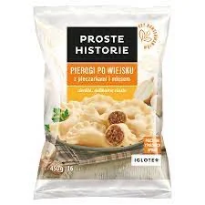 Opakowanie pierogów po wiejsku Proste Historie